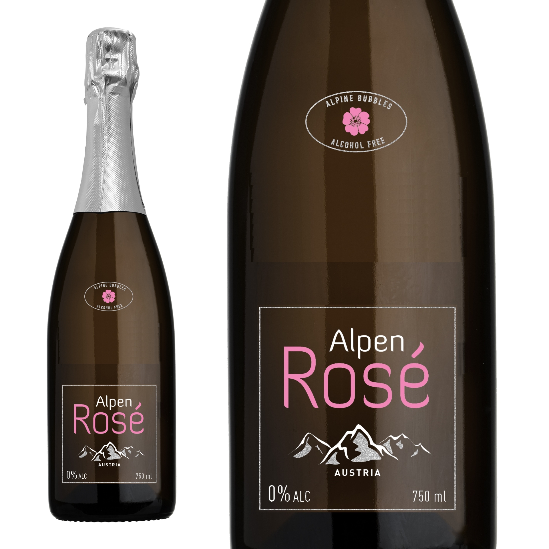 Alpen Rosé - alkoholfreier Premium Sekt 0,75L