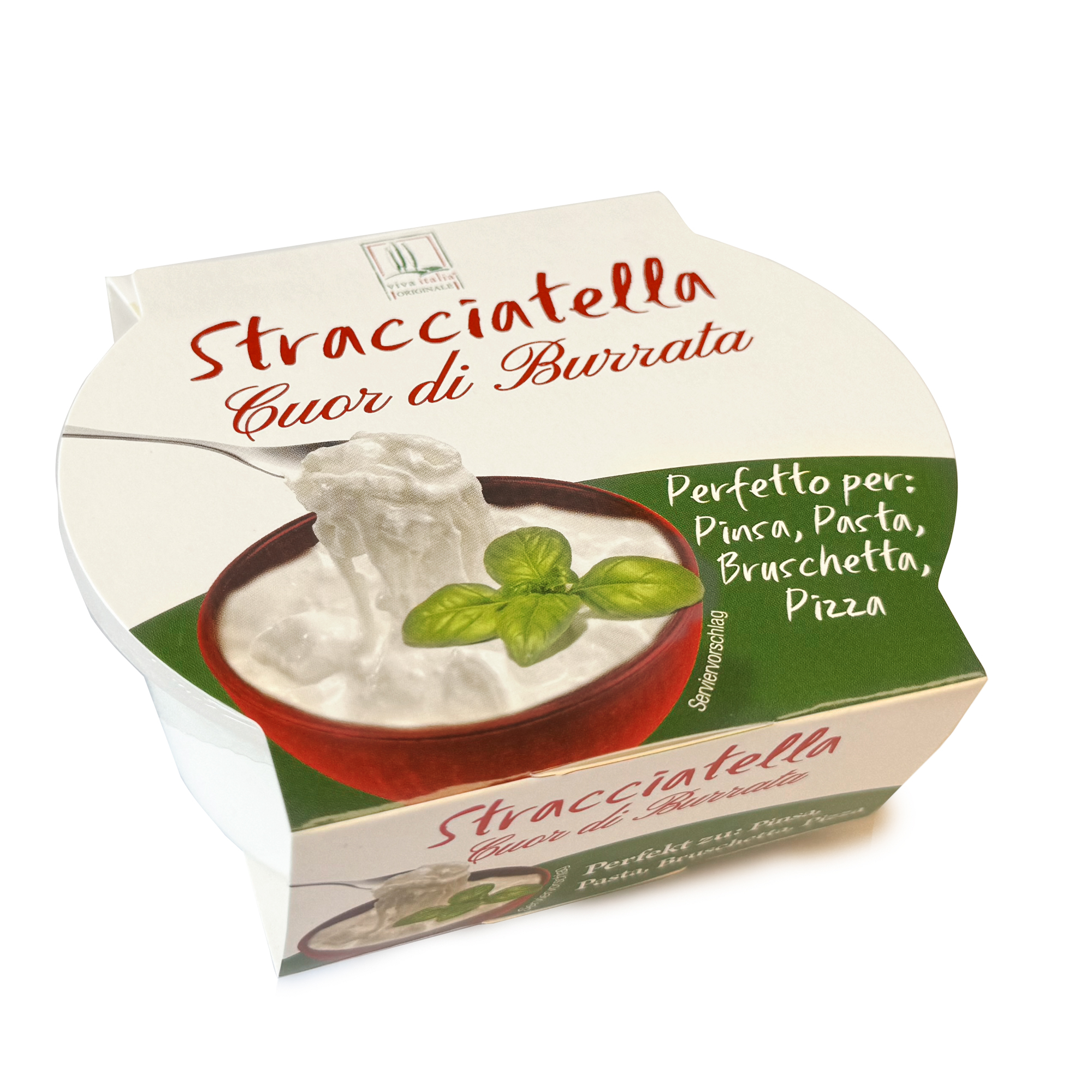 Viva Italia | Stracciatella - Cuor di Burrata Mozzarella 140 g Viva Italia | Stracciatella - Cuor di Burrata Mozzarella 140 g