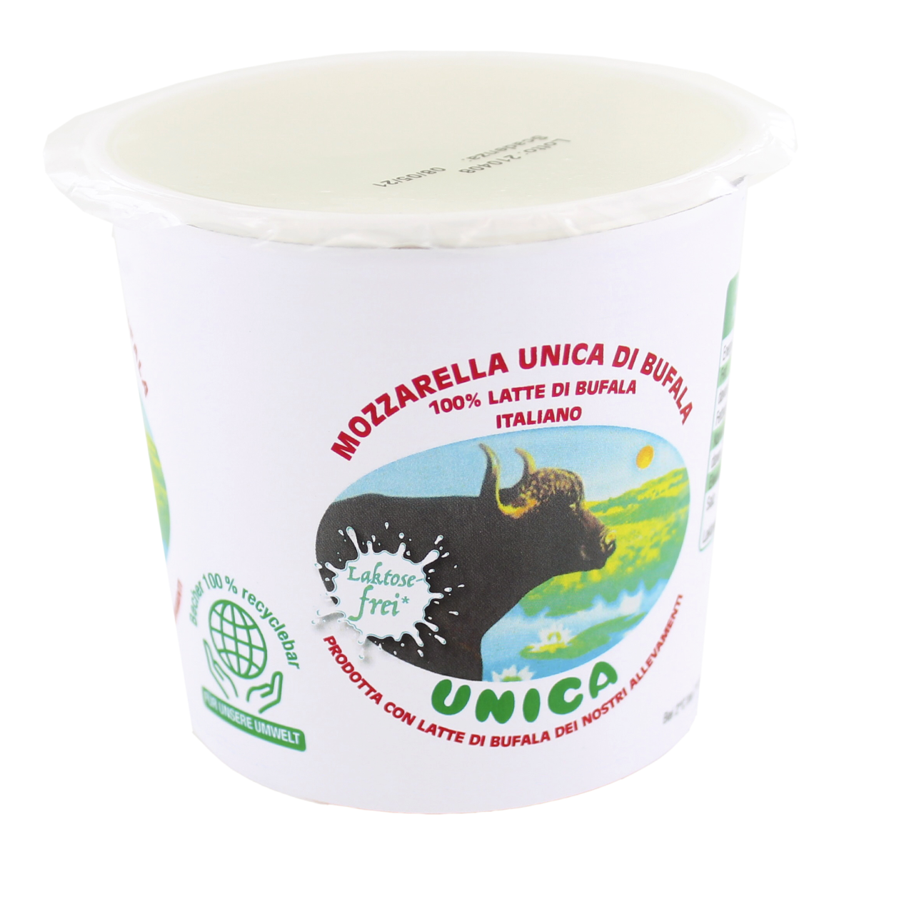Unica – Mozzarella Deliziosa di Bufala (laktosefrei) 100g