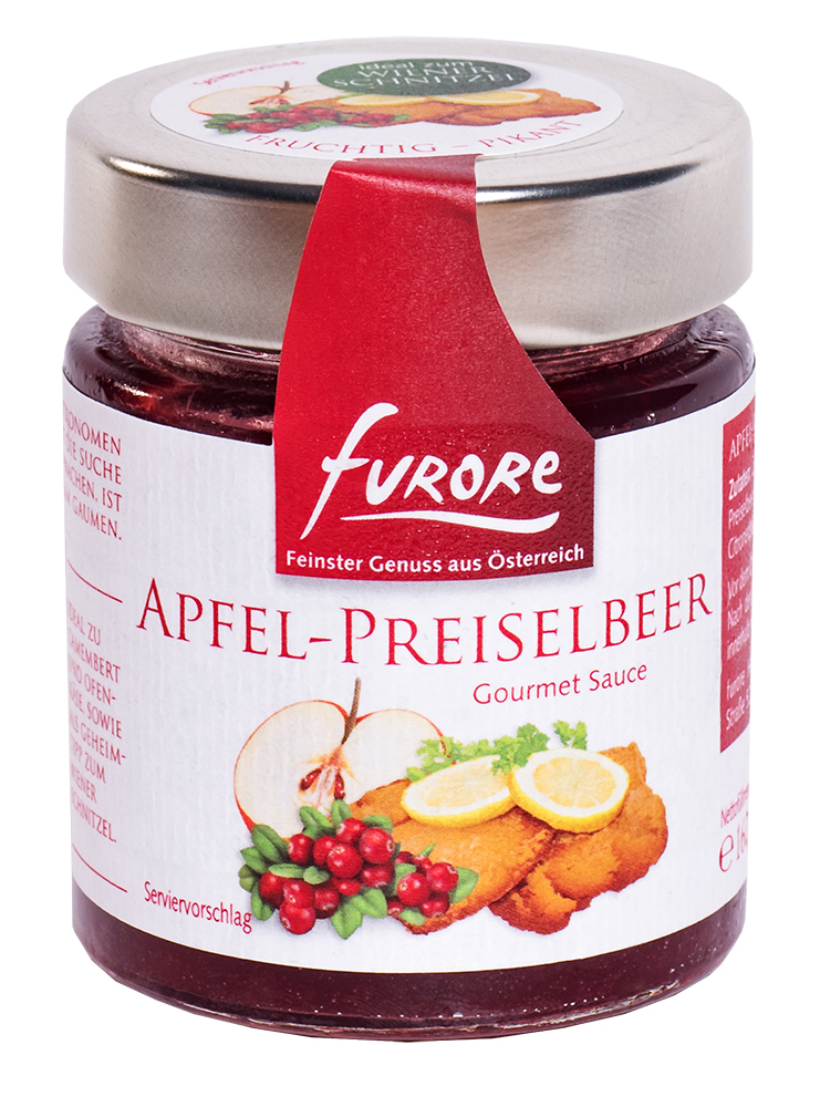 Apfel Preiselbeer Gourmet Sauce 160g