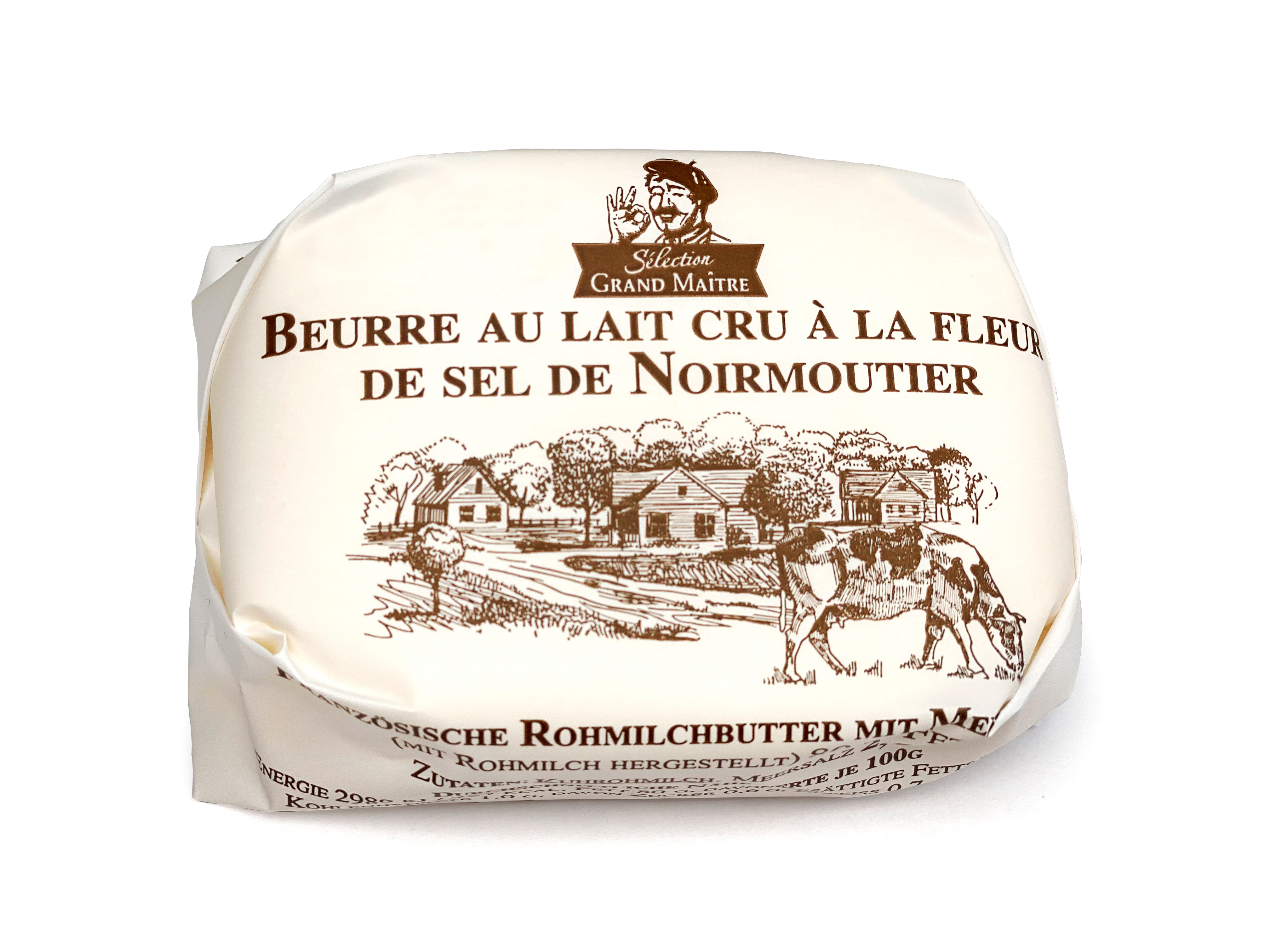 Grand Maître | Sélection Rohmilch Butter mit Meersalz 125 g