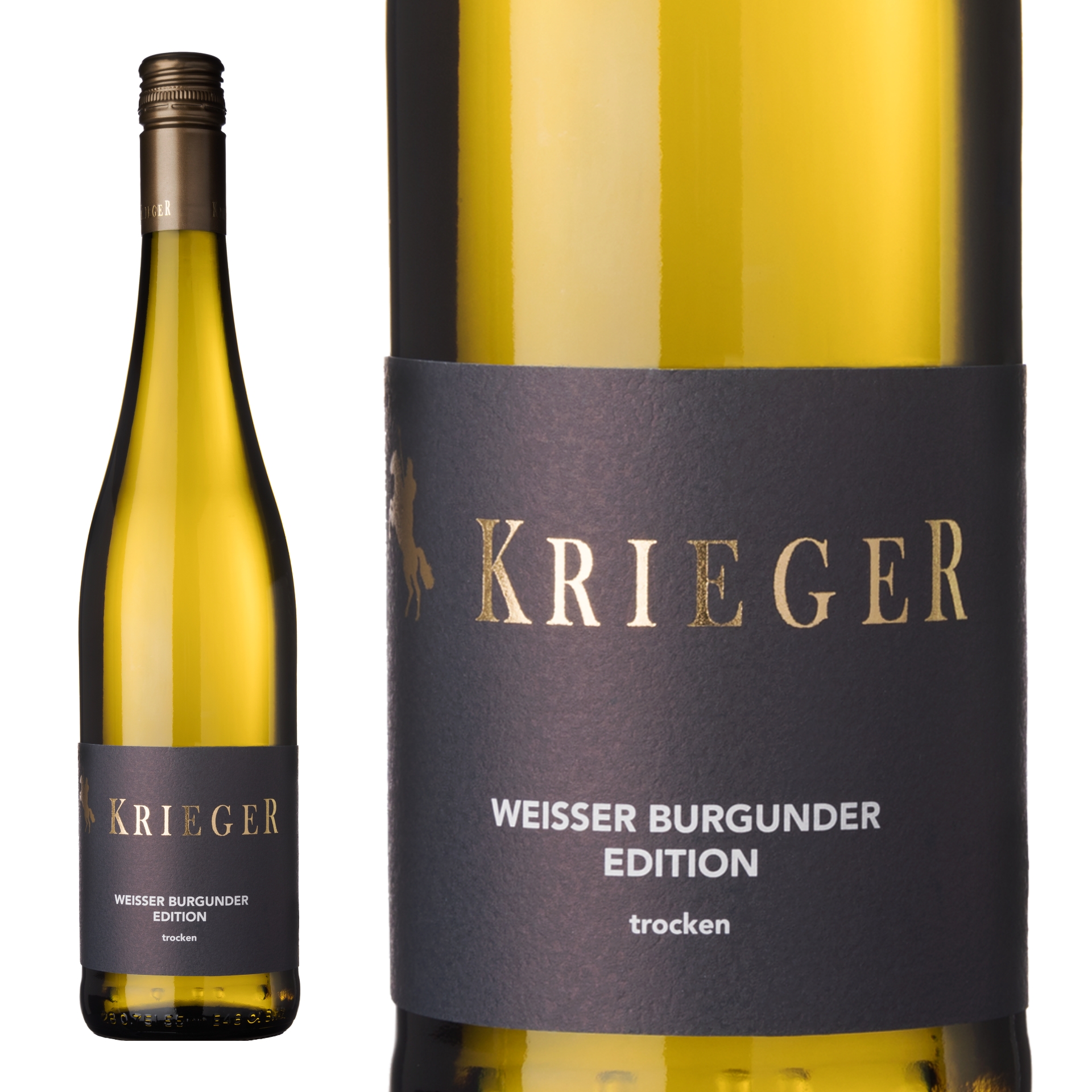 Krieger Weisser Burgunder 2018 0,75l