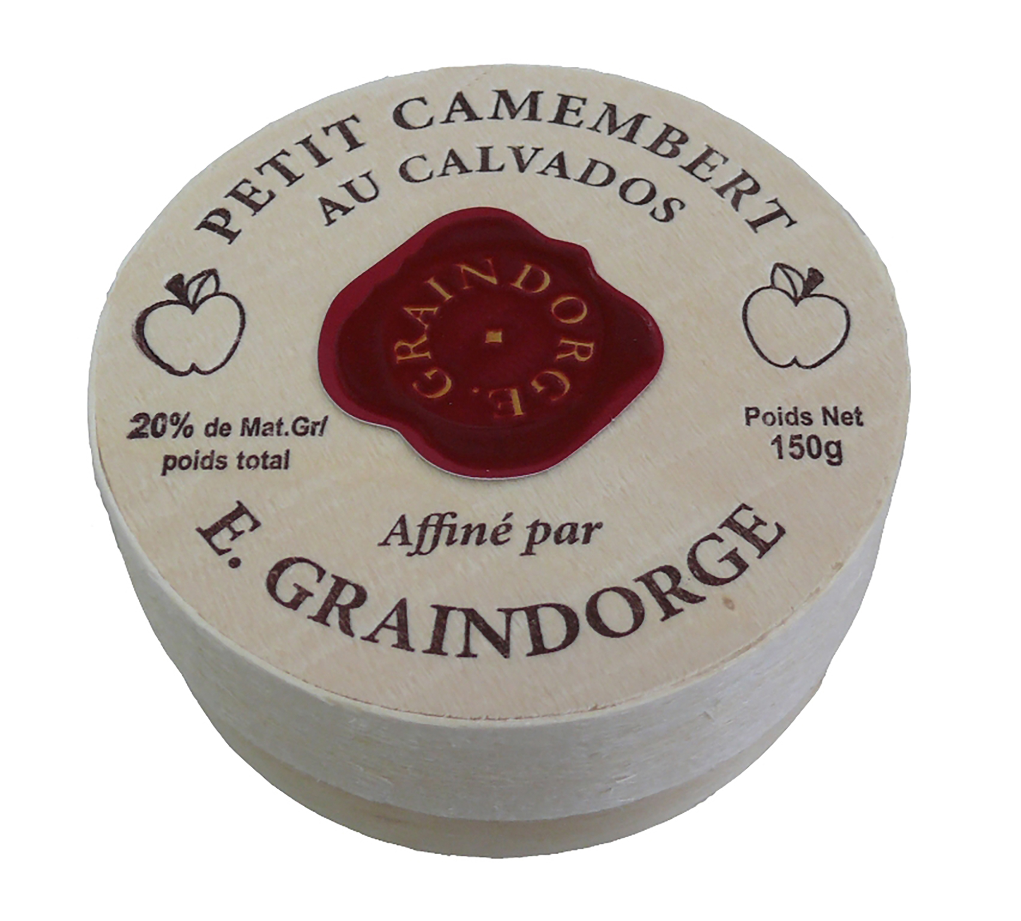 Graindorge Petit Camembert Calvados 150 g