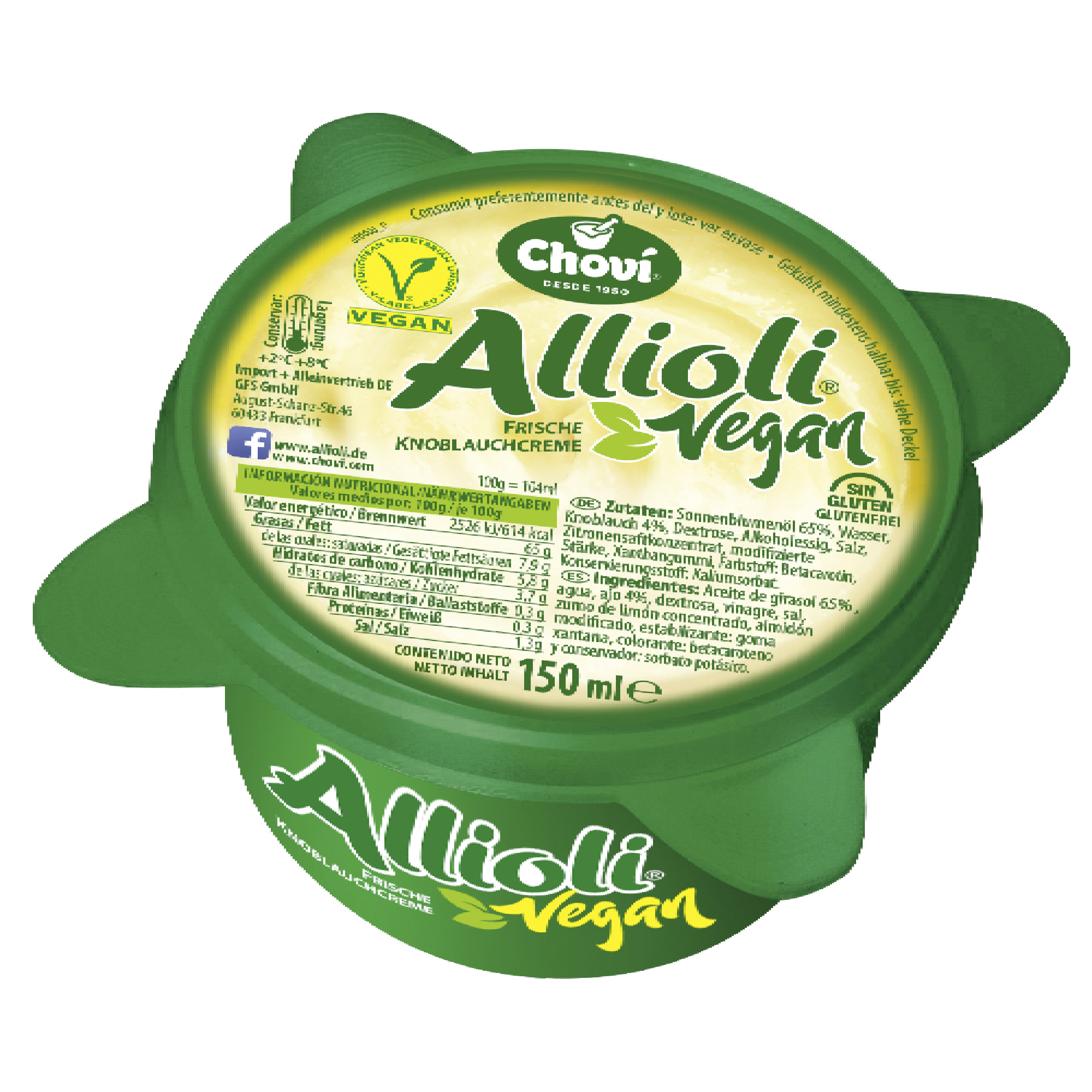 Chovi | Allioli vegan 150 ml