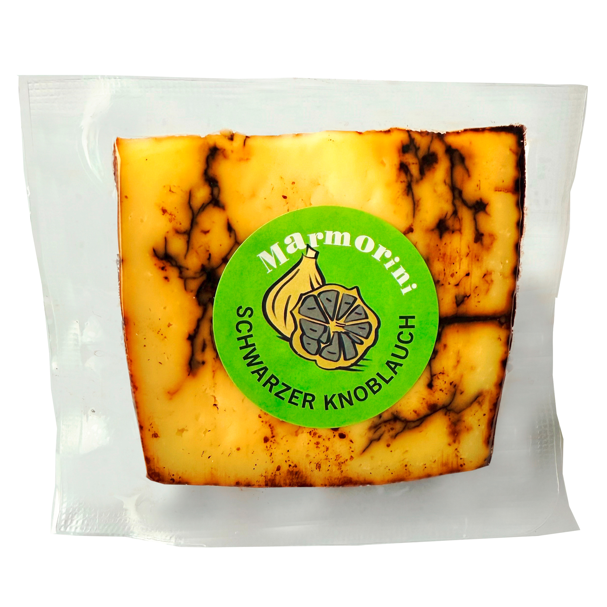 Marmorini | Schwarzer Knoblauch  180 g Schafskäse