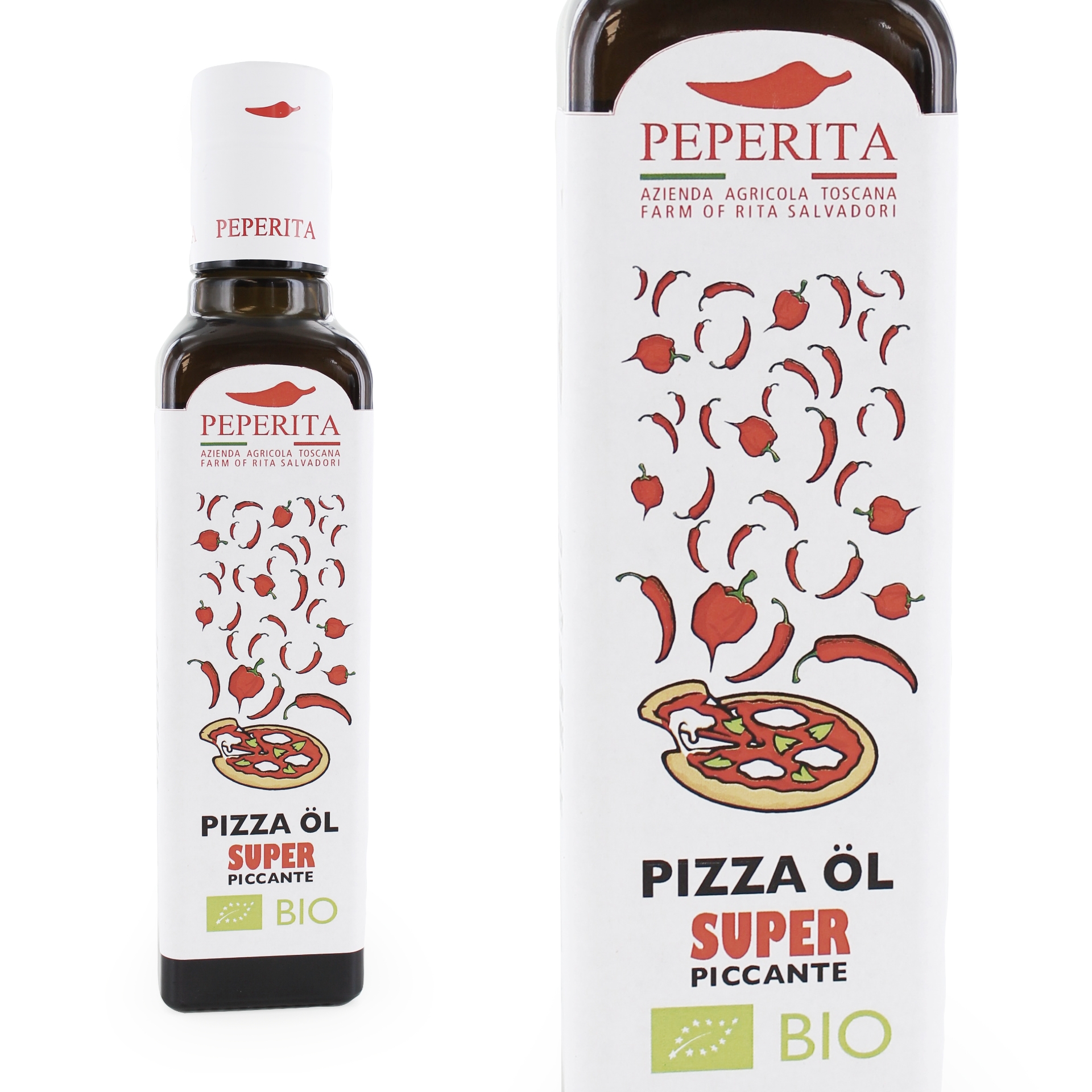 Peperita Bio Pizza Öl Super Piccante 250ml