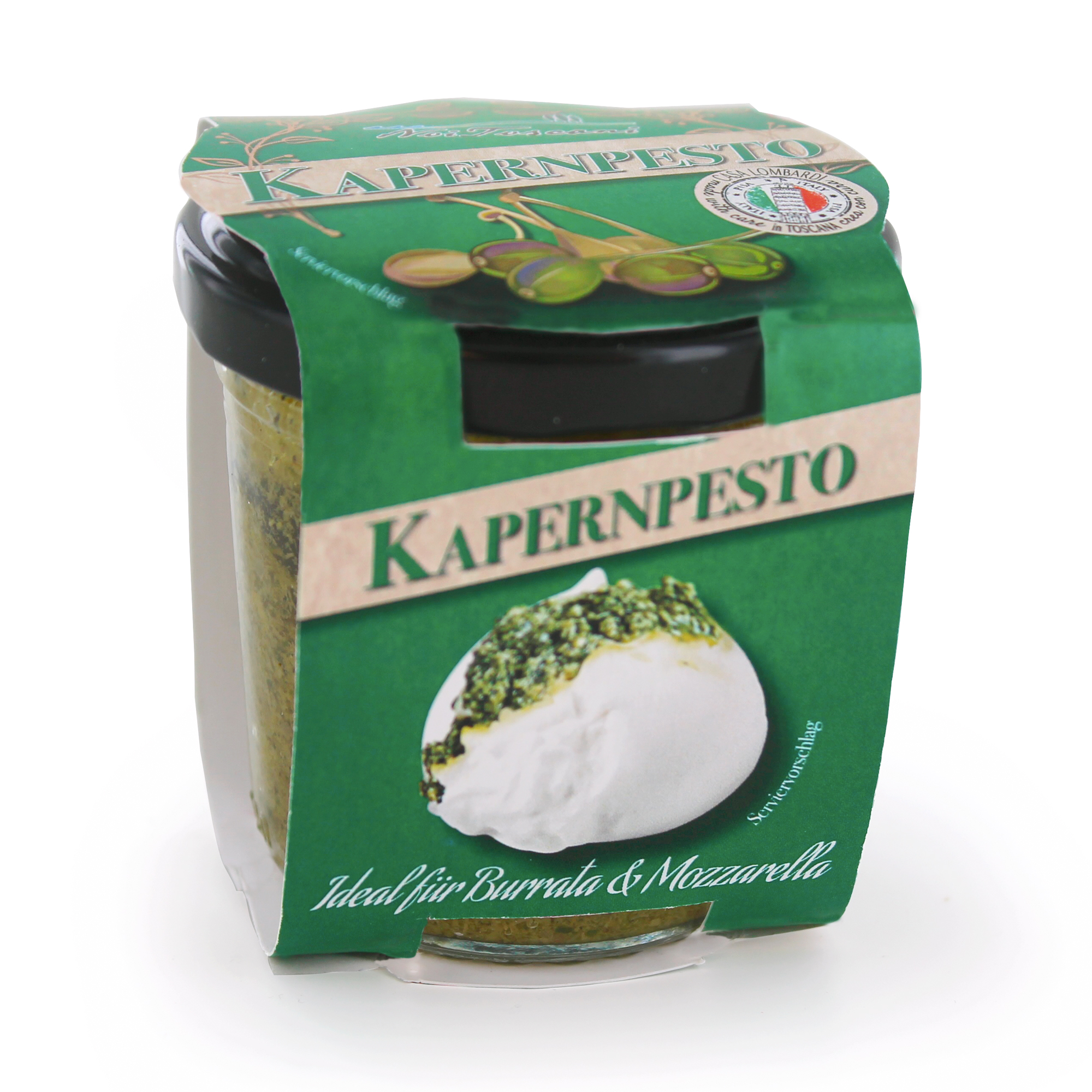 Crema Lombardi Pesto di Capperi Kapernpesto 80g